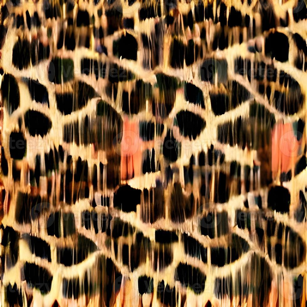 leopard päls mönster. afrikansk design. mode textil- mönster foto