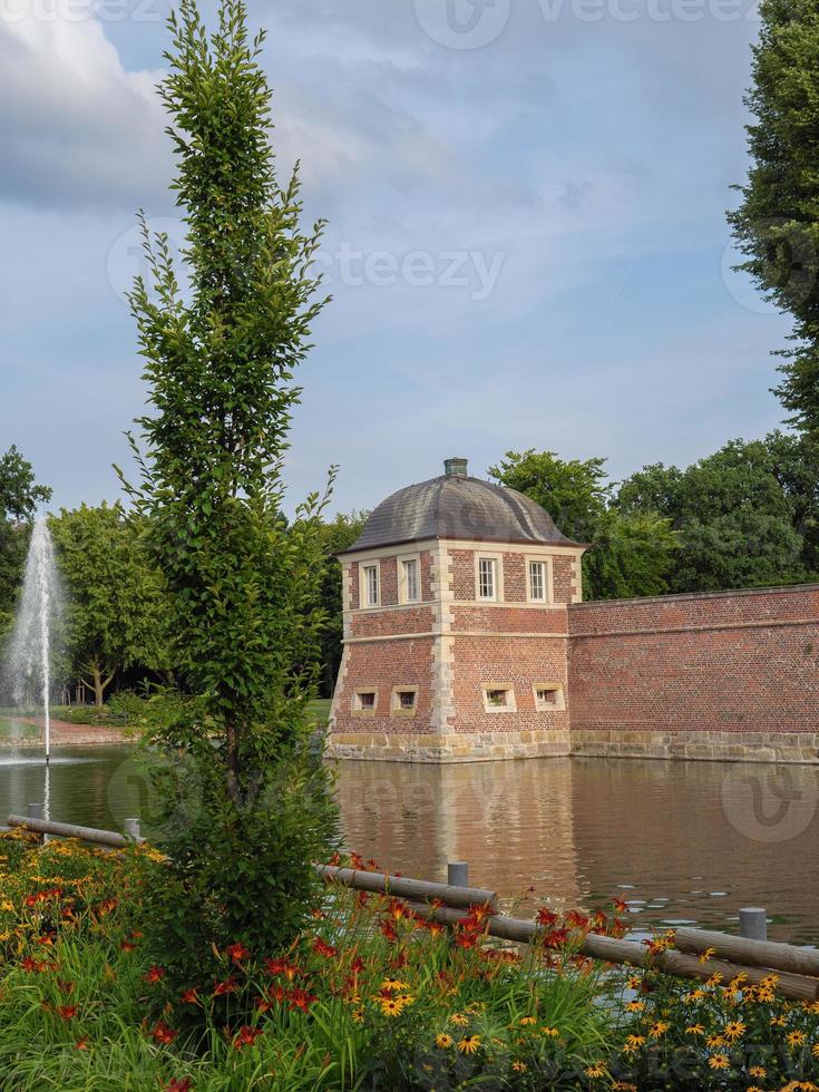 de slott av ahaus i Westfalen foto