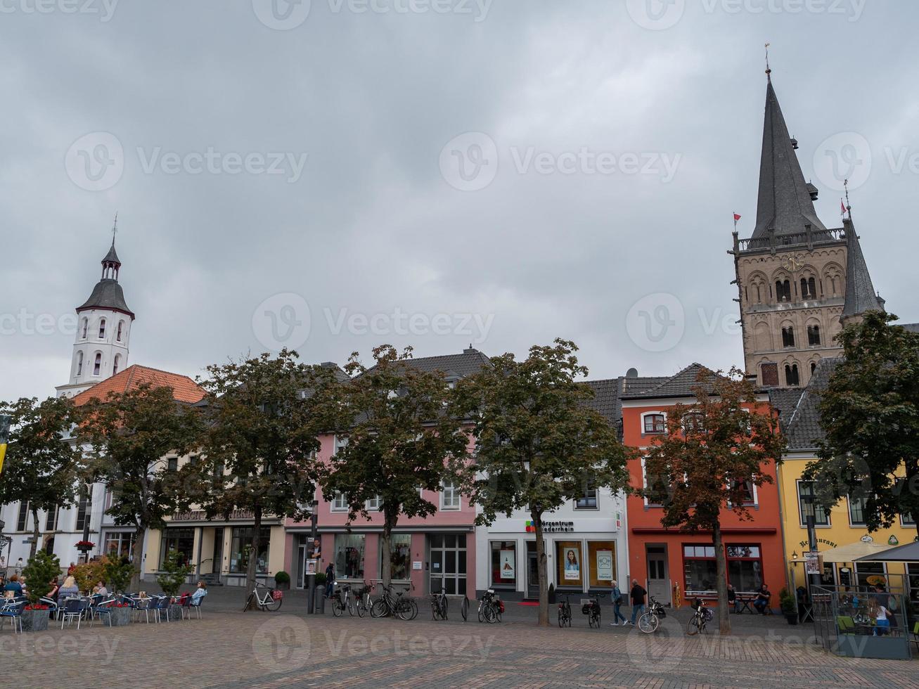 de tysk stad av xanten foto