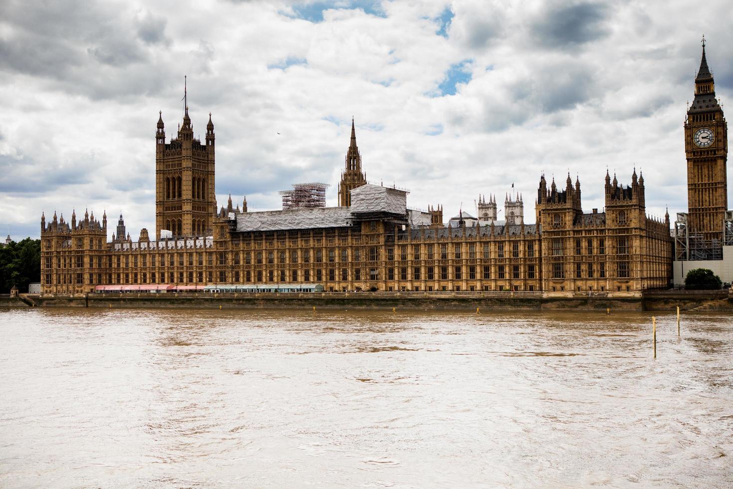 gata foton med London de huvudstad av storbritannien