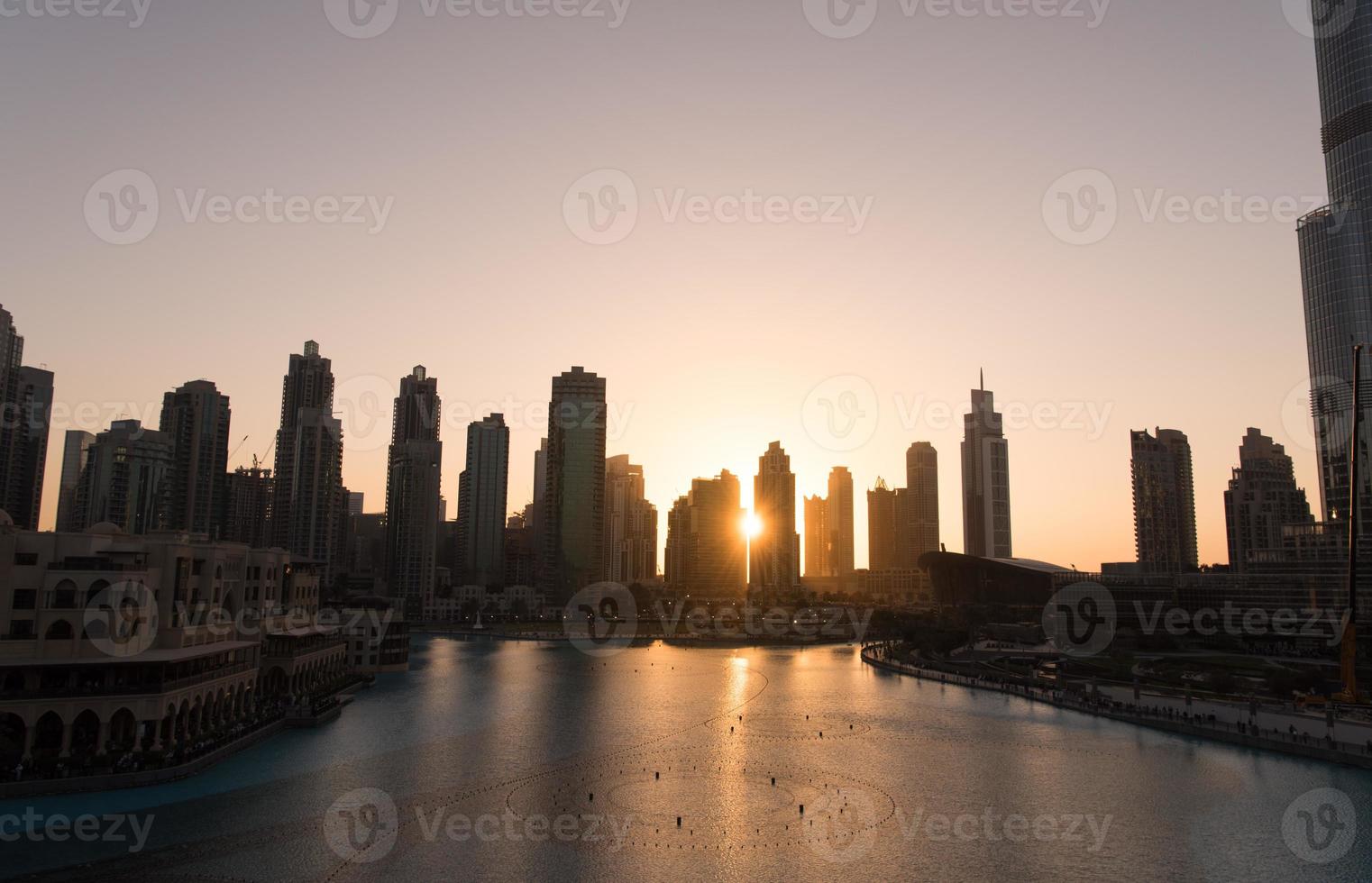 musikalisk fontän i dubai foto