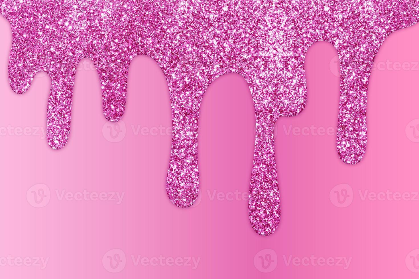 rosa droppande glitter bakgrund foto
