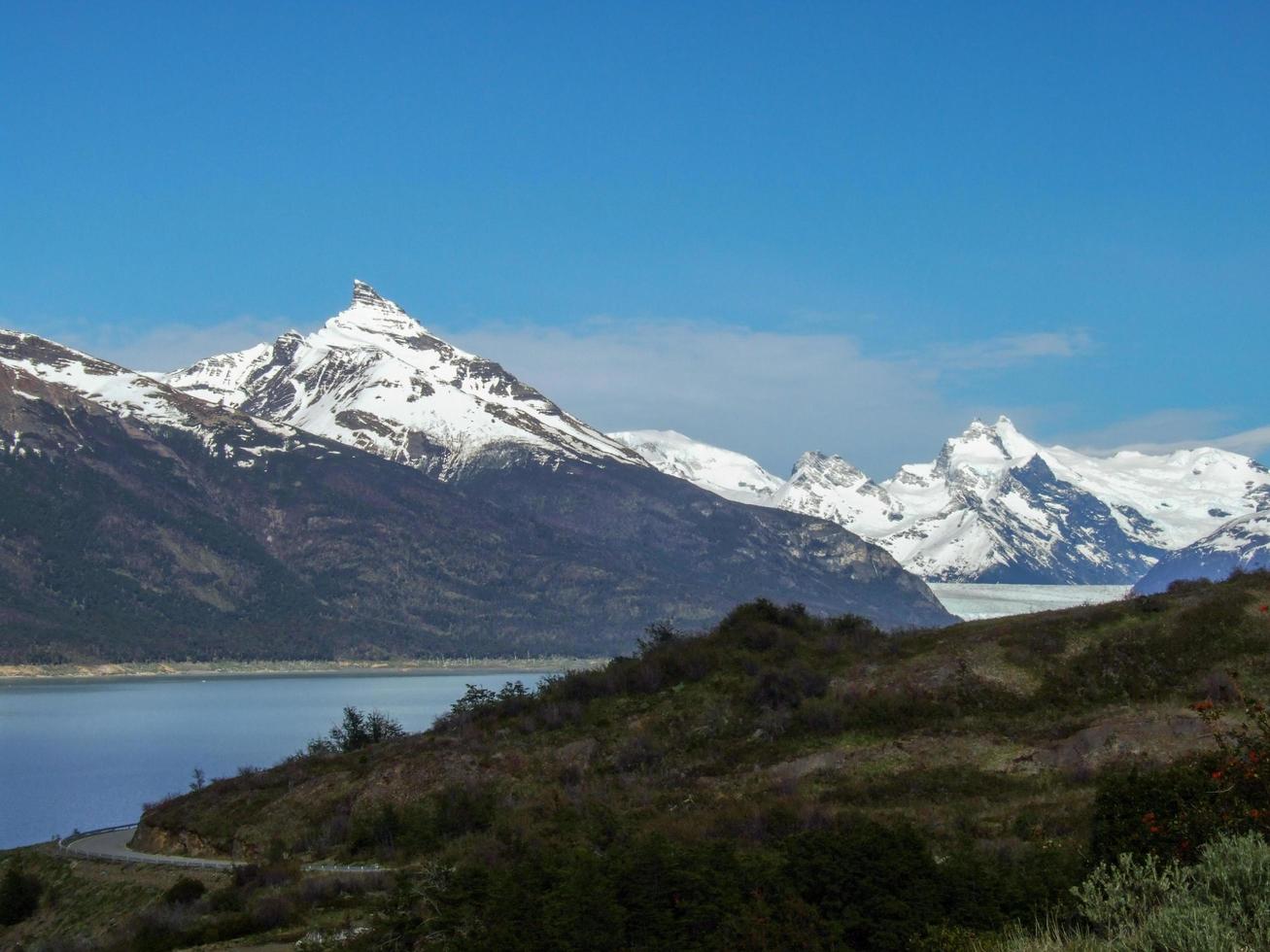 perito moreno glaciär på los glaciärer nationell parkera, argentina foto