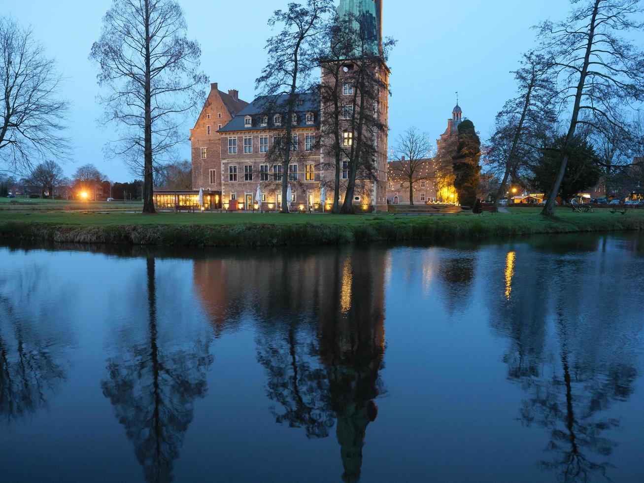 Raesfeld, Tyskland, 2020-the slott av raesfeld i Tyskland foto