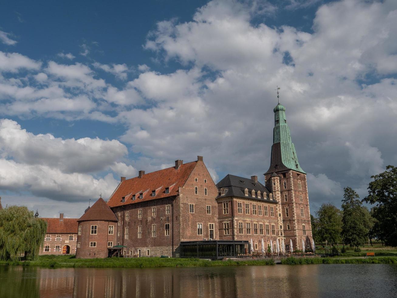 Raesfeld, Tyskland, 2020-the slott av raesfeld i Tyskland foto