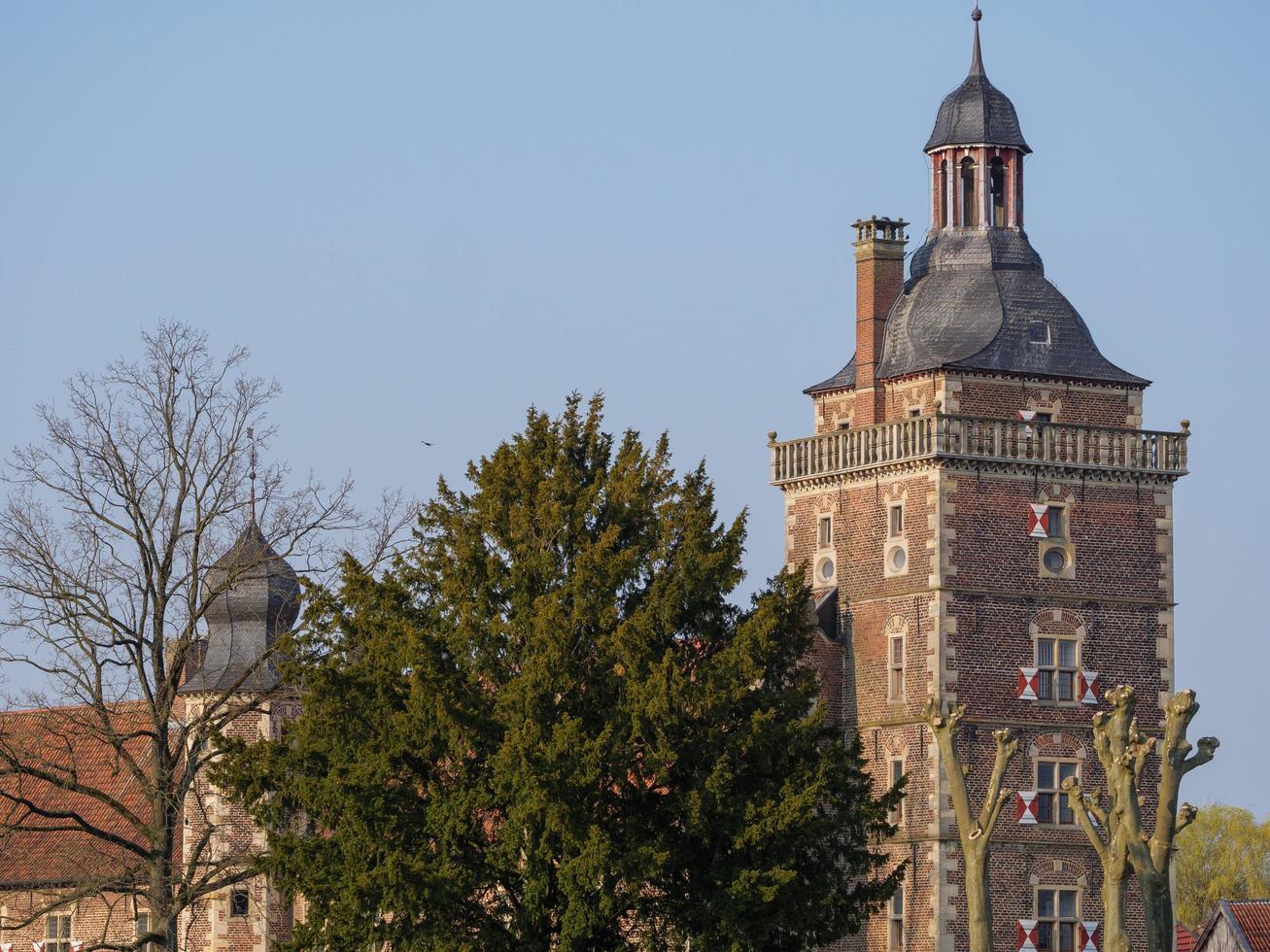 Raesfeld, Tyskland, 2020-the slott av raesfeld i Tyskland foto