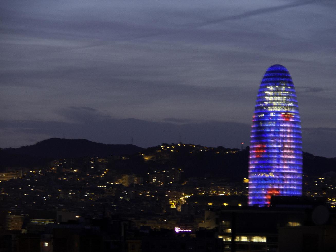 barelona.spain, 2018 - de stad av barcelona i Spanien foto