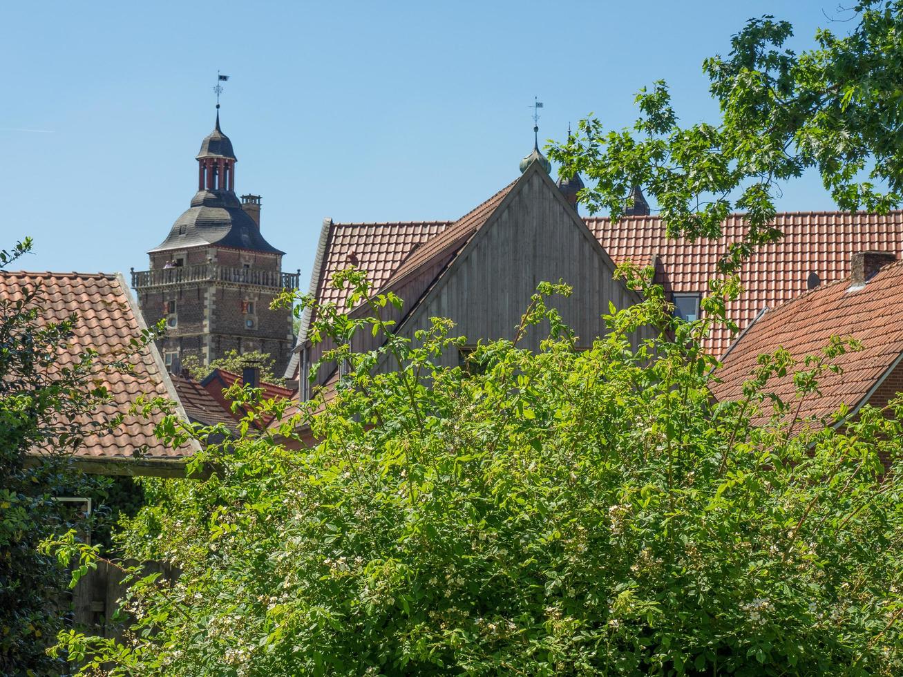 Raesfeld, Tyskland, 2020-the slott av raesfeld i Tyskland foto