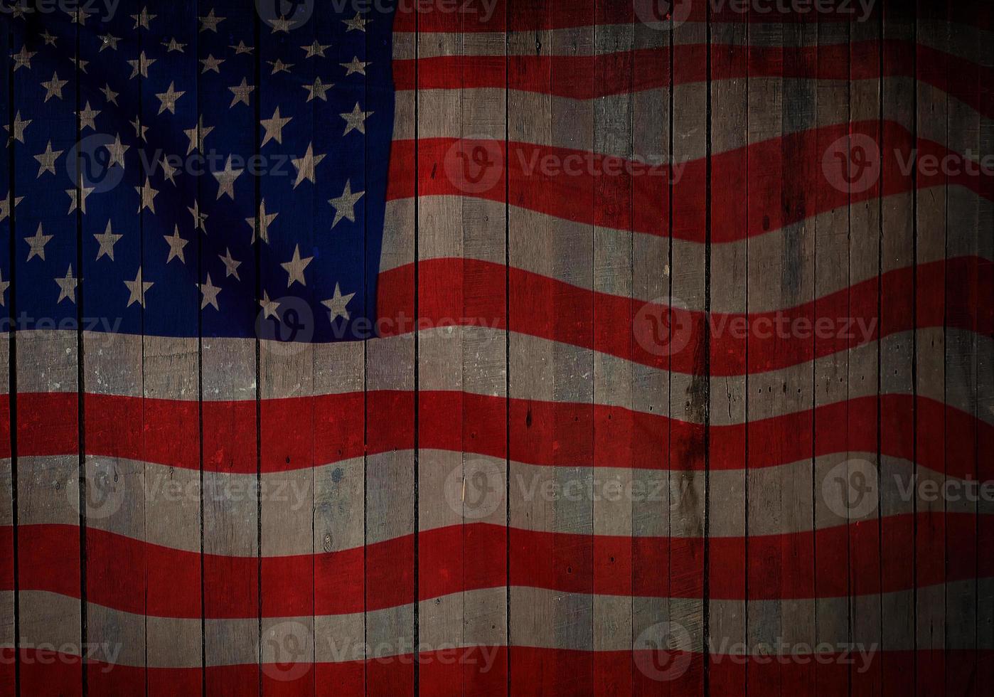 USA vinka flagga foto