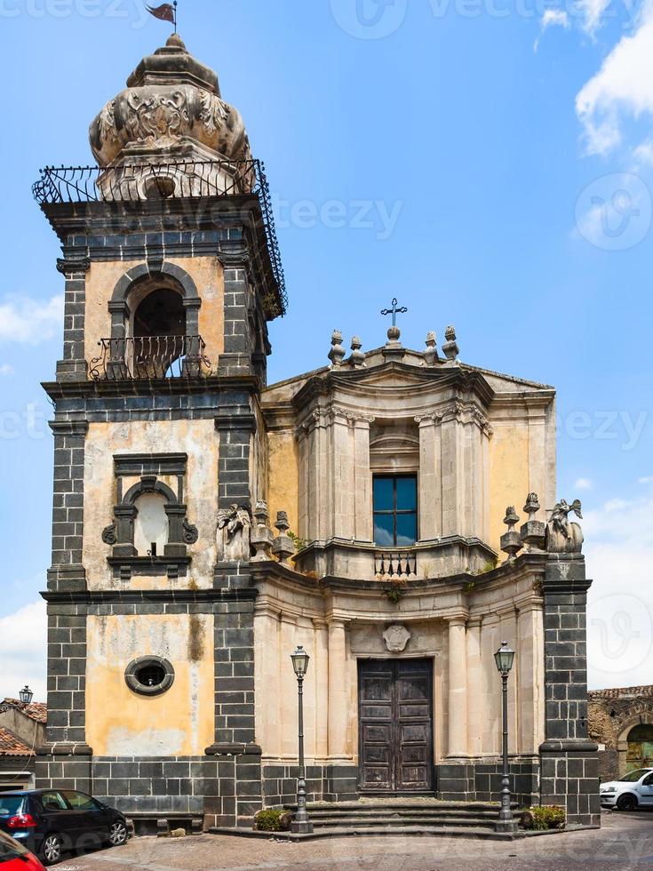 helgon antonio kyrka i castiglione di sicilia foto