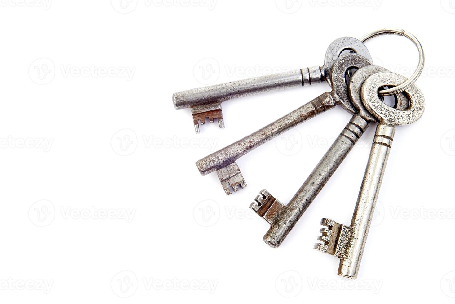 fyra typer av nycklar foto