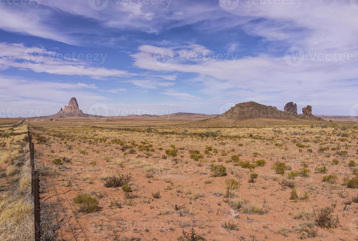 monumentdal från natursköna väg 163 (Arizona, USA) foto