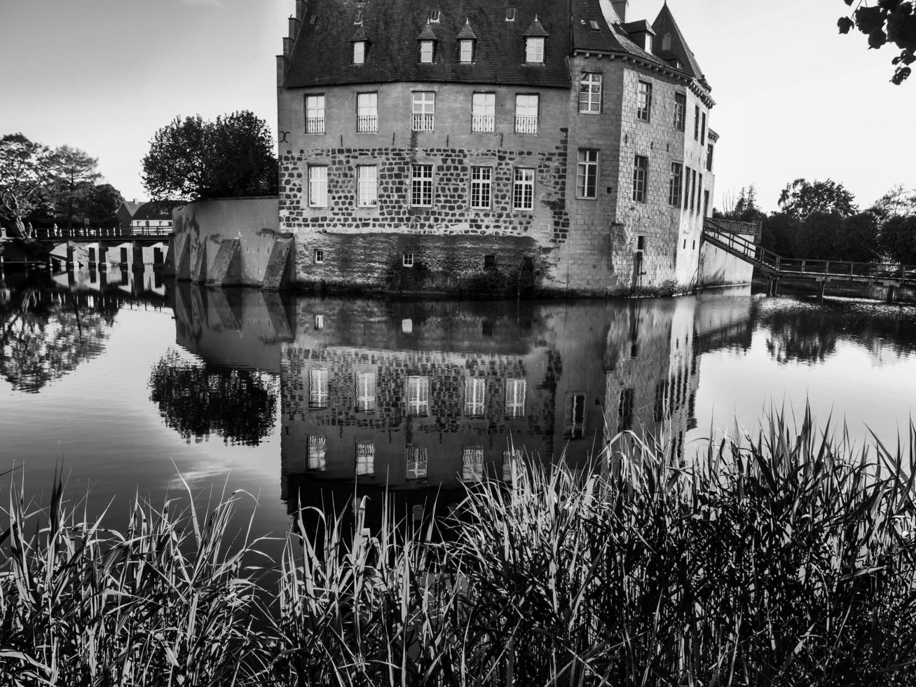 de slott av gemen i Westfalen foto