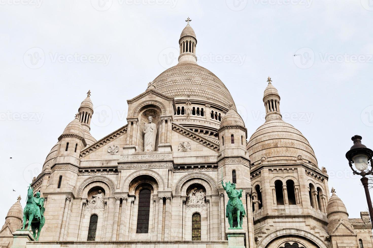 basilica sacre coeur i paris foto