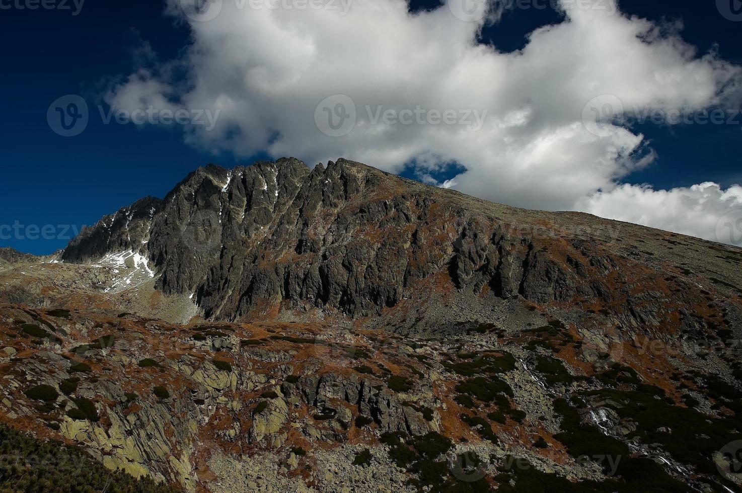 hög tatra bergen slovakiska foto