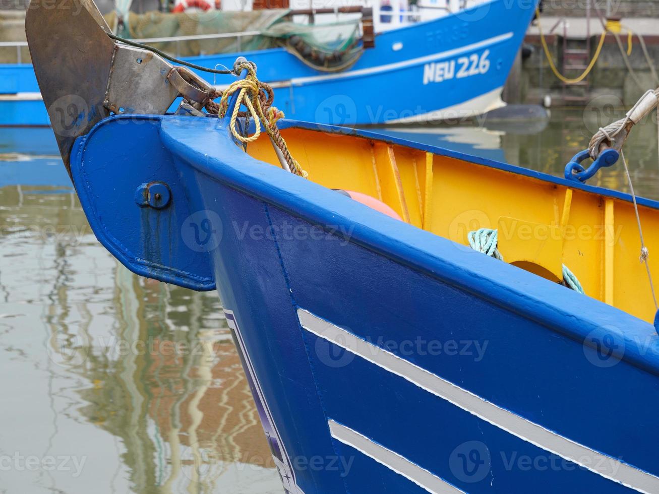 de hamn av neuharlingersiel foto