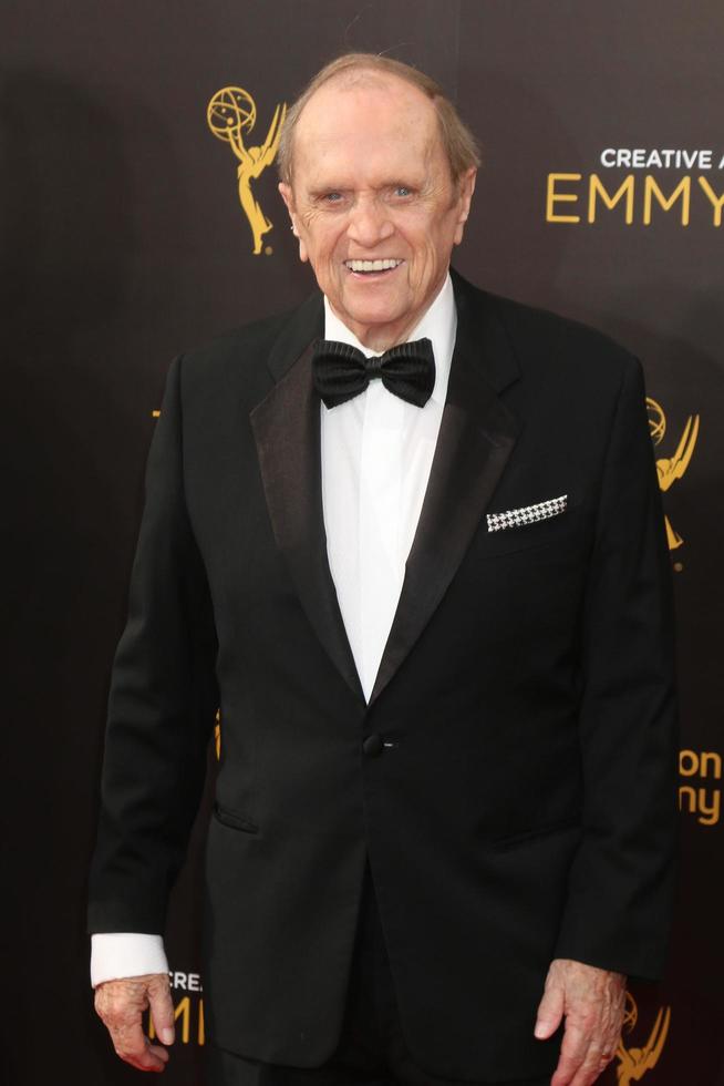 los angeles, sep 10 - bob newhart vid 2016 creative arts emmy awards, dag 1, ankomster till microsoft theater den 10 september 2016 i los angeles, ca foto