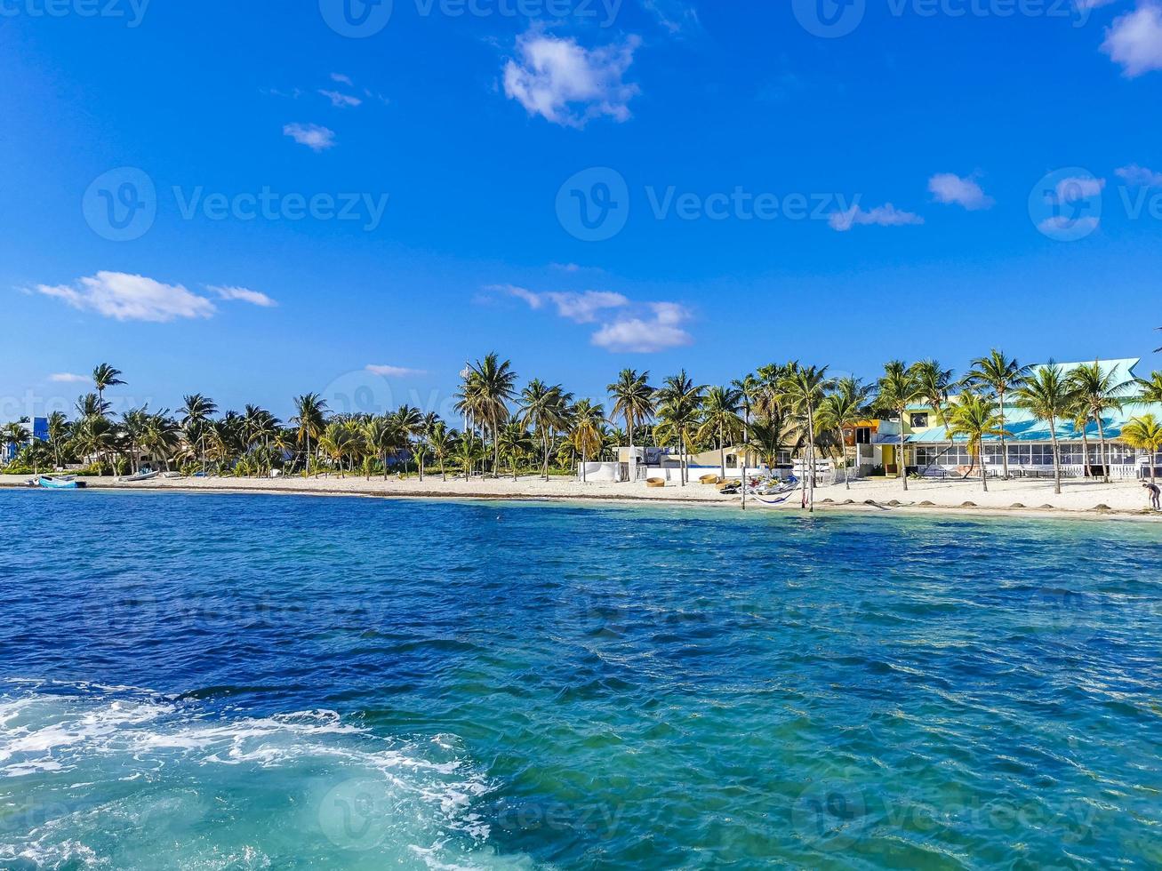 båttur cancun mexico till ön mujeres contoy valhaj. foto