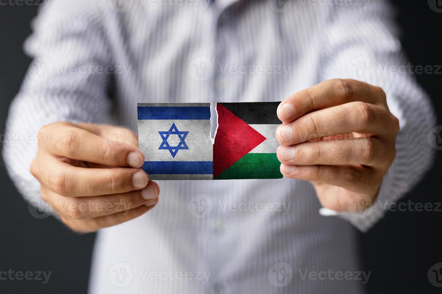 Israel mot palestina. foto