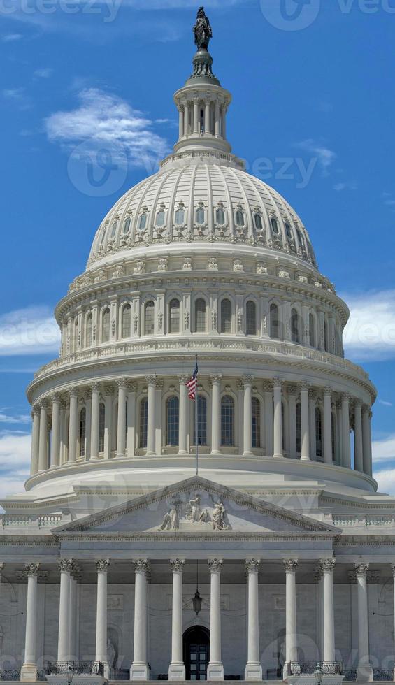 Washington dc capitol vertikal se foto