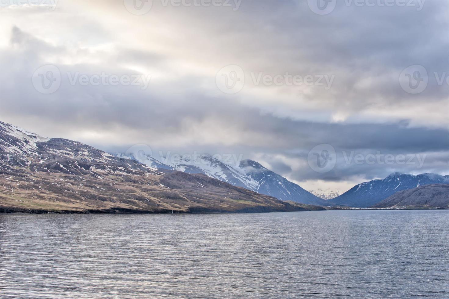 akureyri island kust se foto