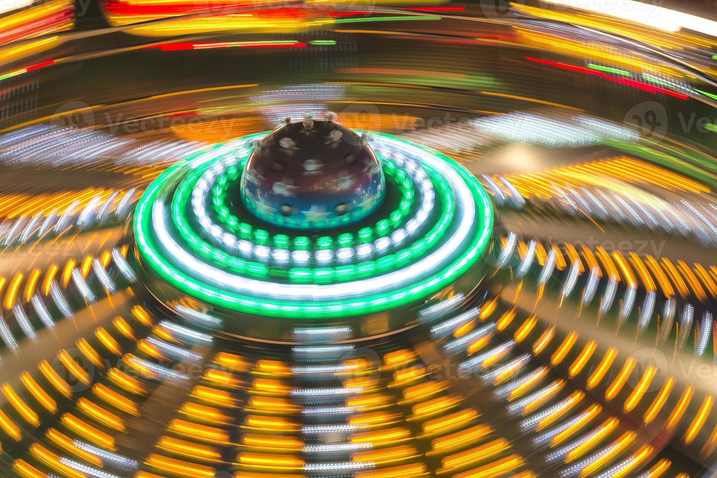 luna parkera rör på sig lampor bakgrund foto