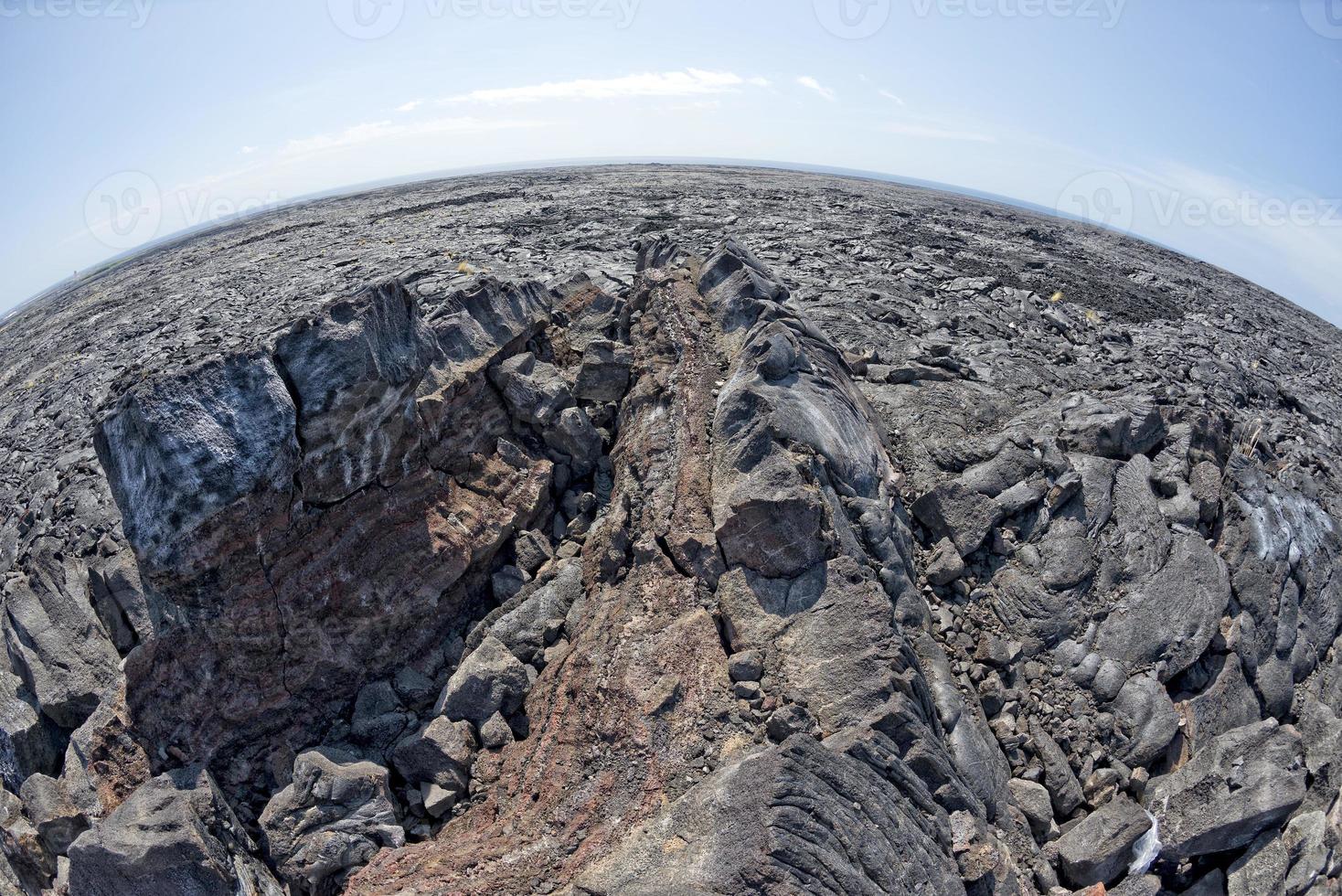 hawaii stor ö lava fält foto
