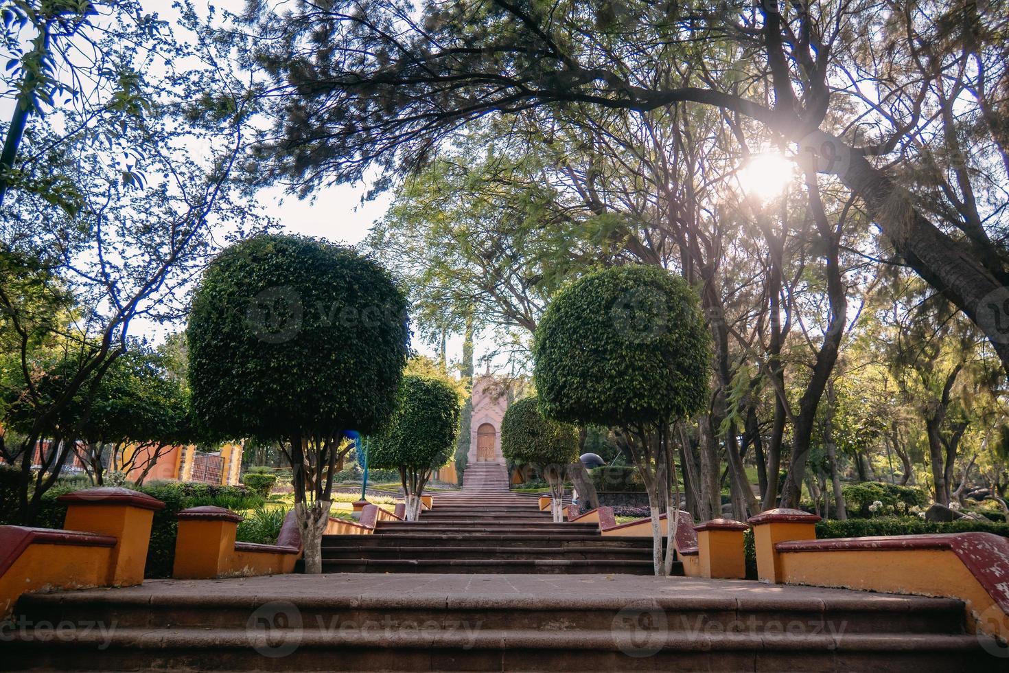 kyrka på cerro de las Campanas i queretaro, mexico foto