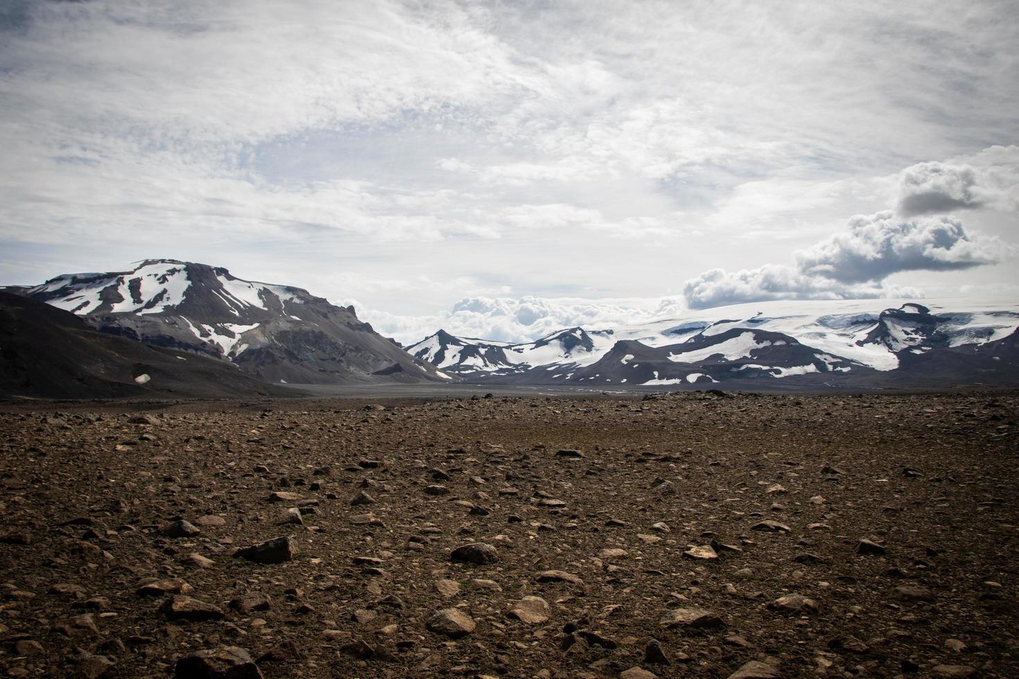 glaciärer på Island foto