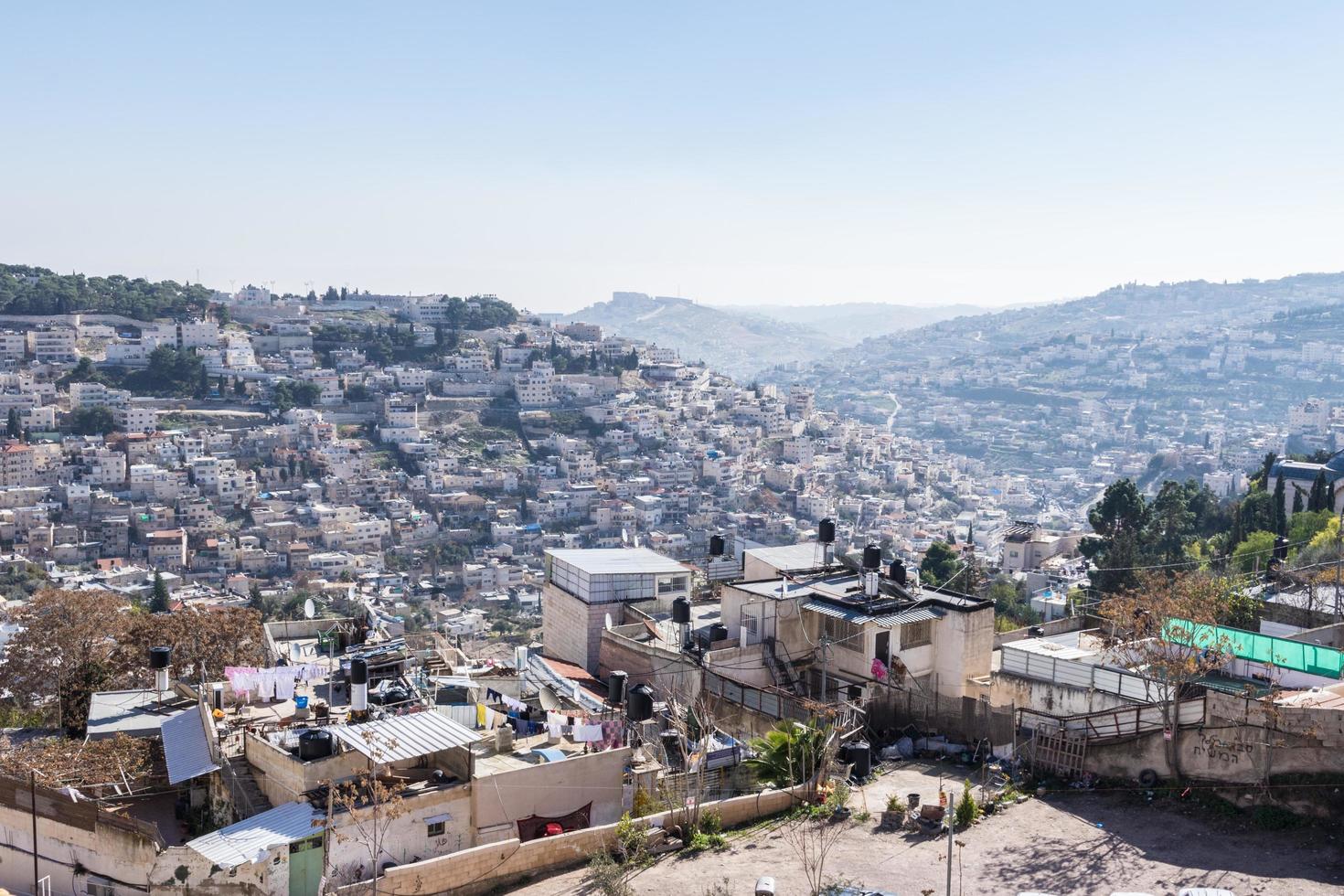 horisont i Jerusalem foto