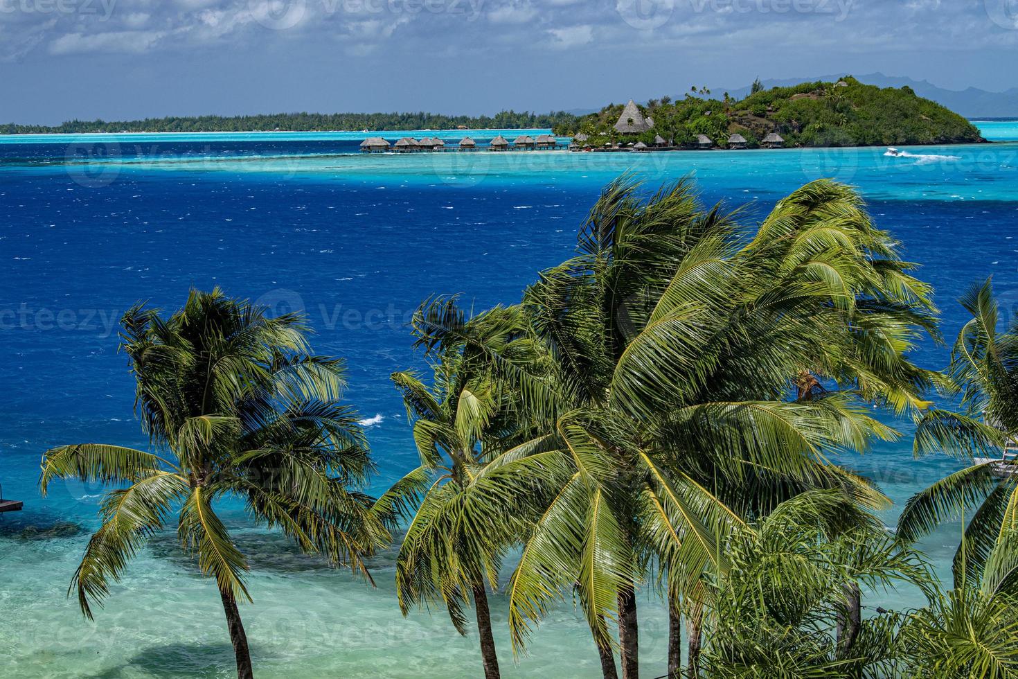 bora bora ö franska polynesien foto