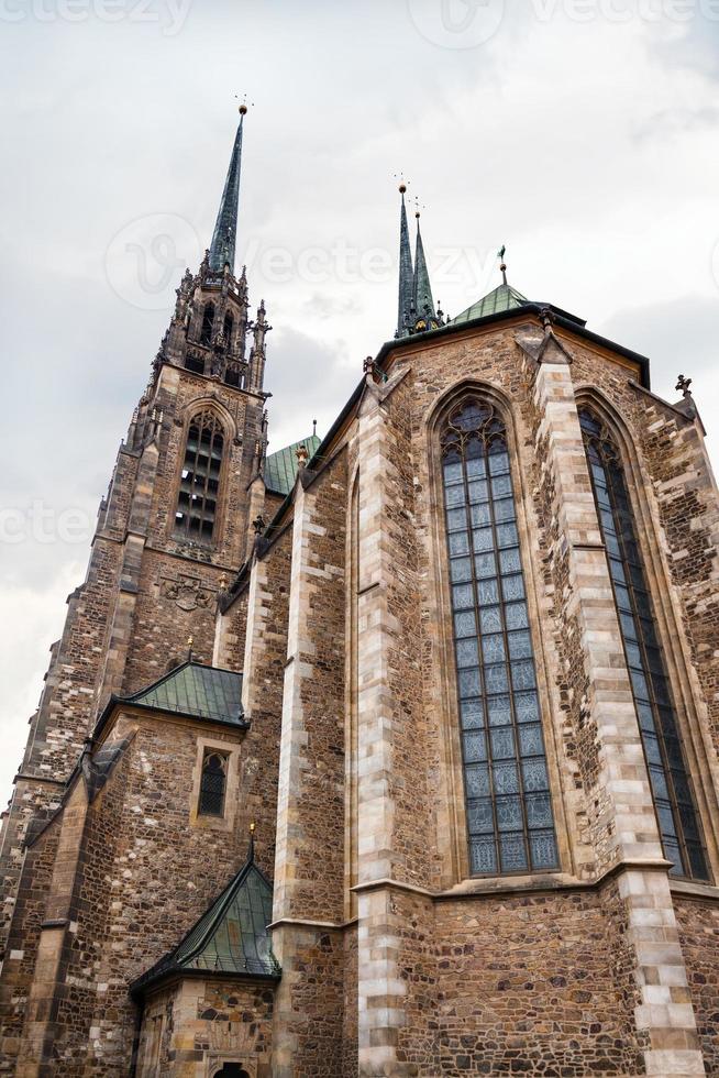 katedral av st Peter och paul i brno, tjeck foto