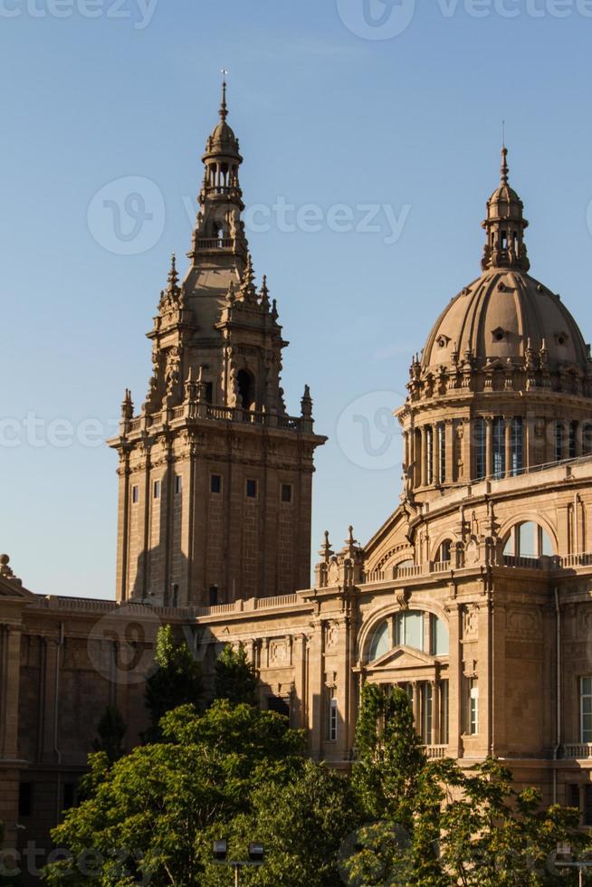 museu nacional pil de catalunya barcelona, Spanien foto