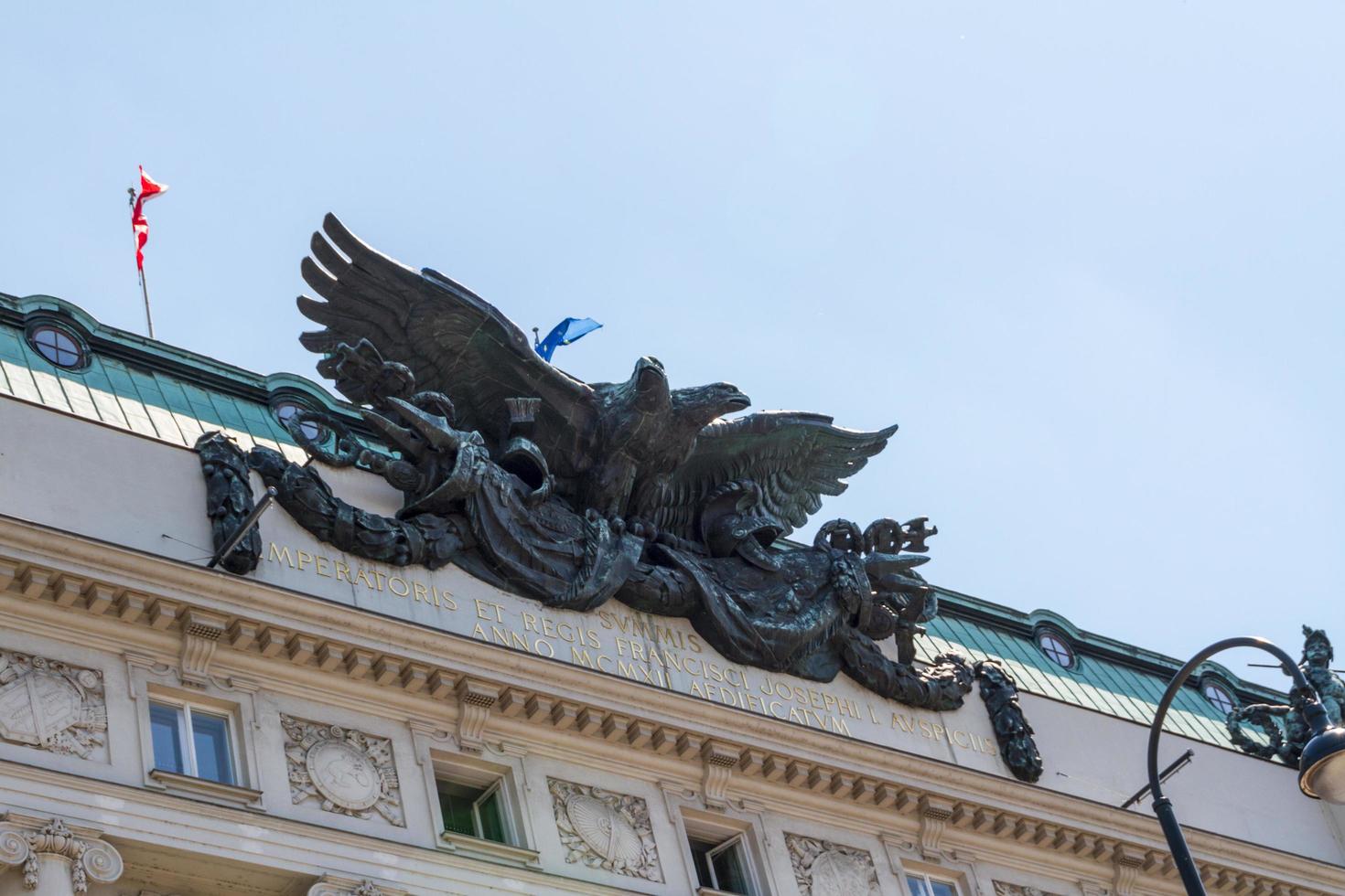 utsikt över Wien foto