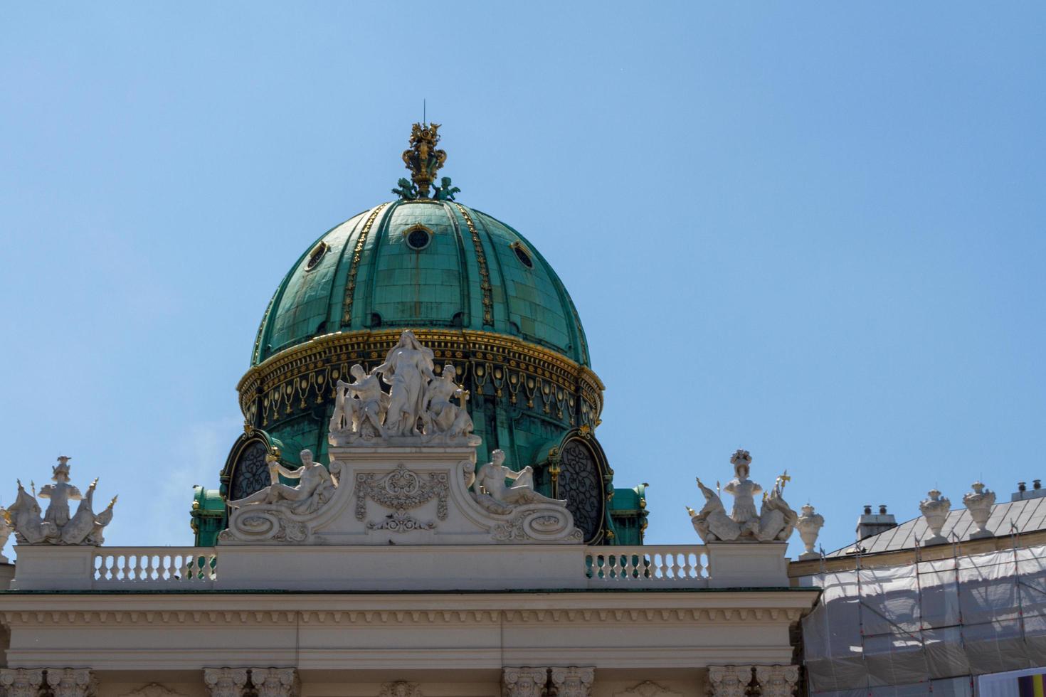 heldenplatz i hofburgkomplexet, Wien, Österrike foto