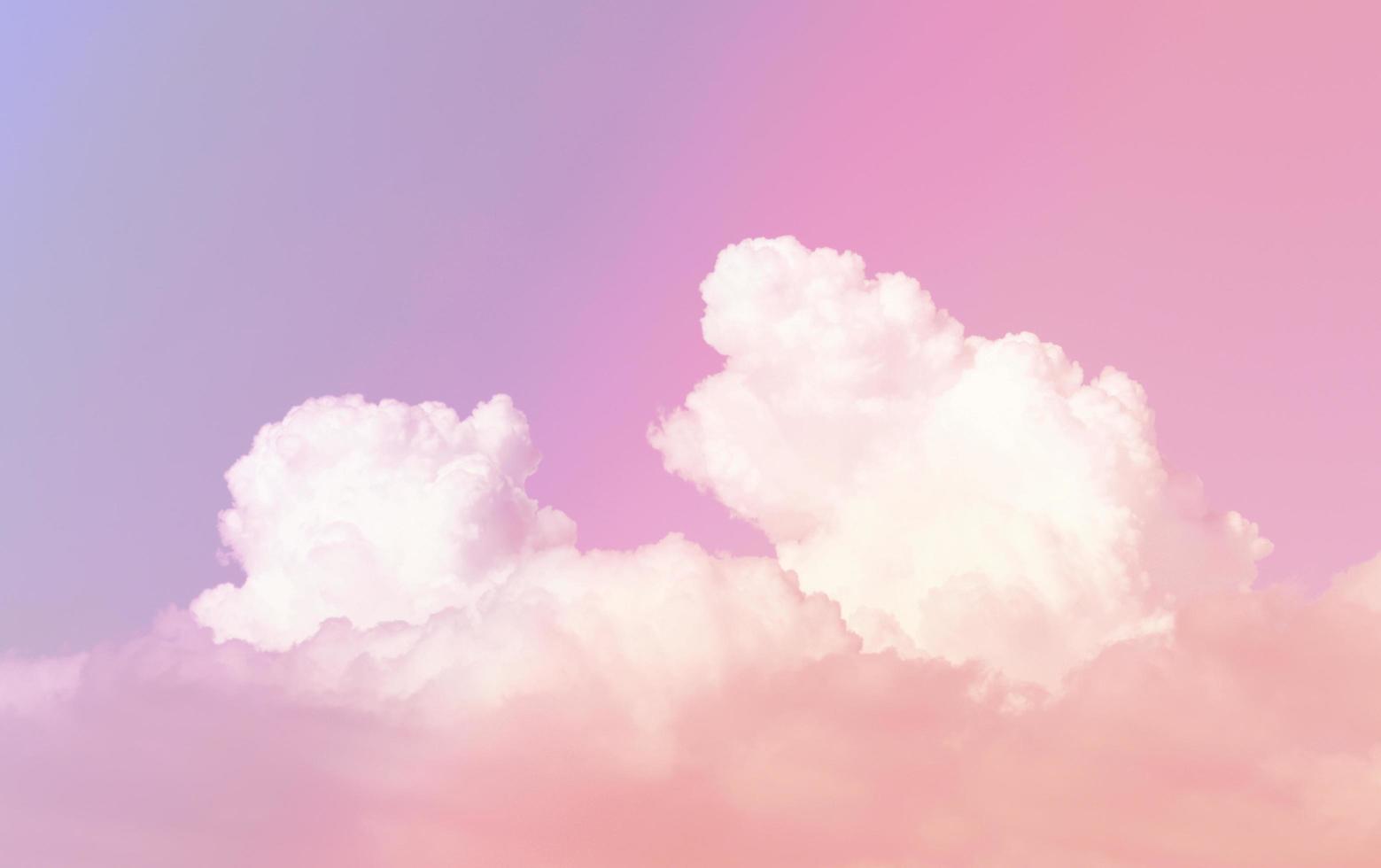 levande färgglada himmel foto
