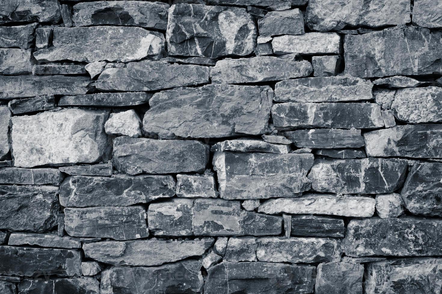 vägg av stenar som en struktur foto