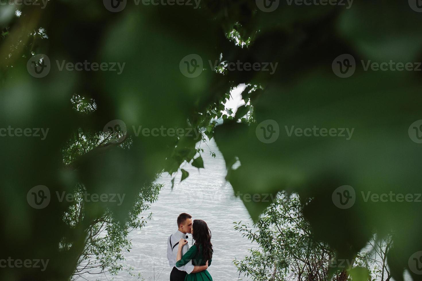 par tillsammans porträtt foto