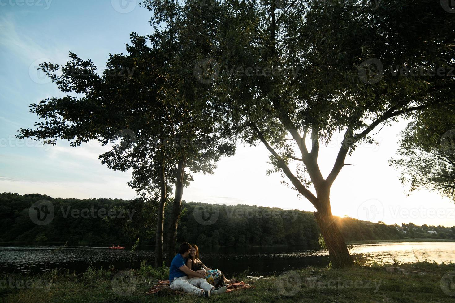 par utomhus- porträtt foto