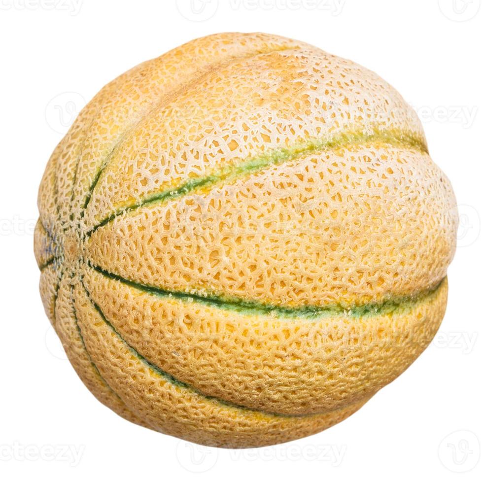 mogen sicilian cantaloupmelon melon isolerat foto