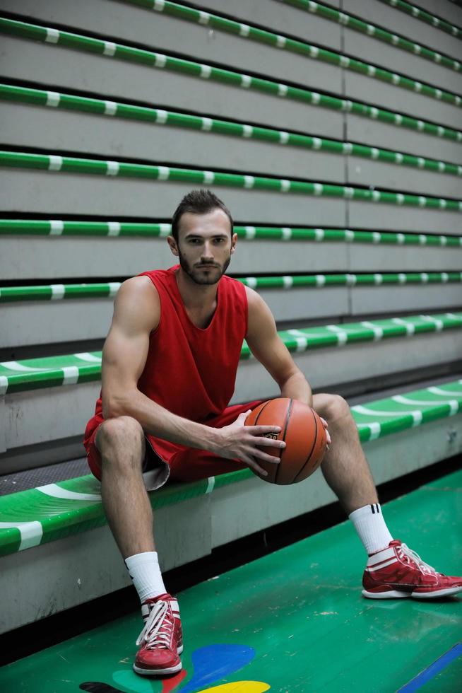 basket spelare porträtt foto