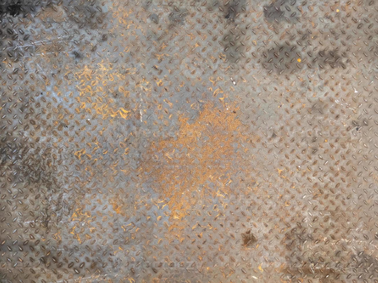 smutsig glid bevis rostig stål ark textur och bakgrund foto