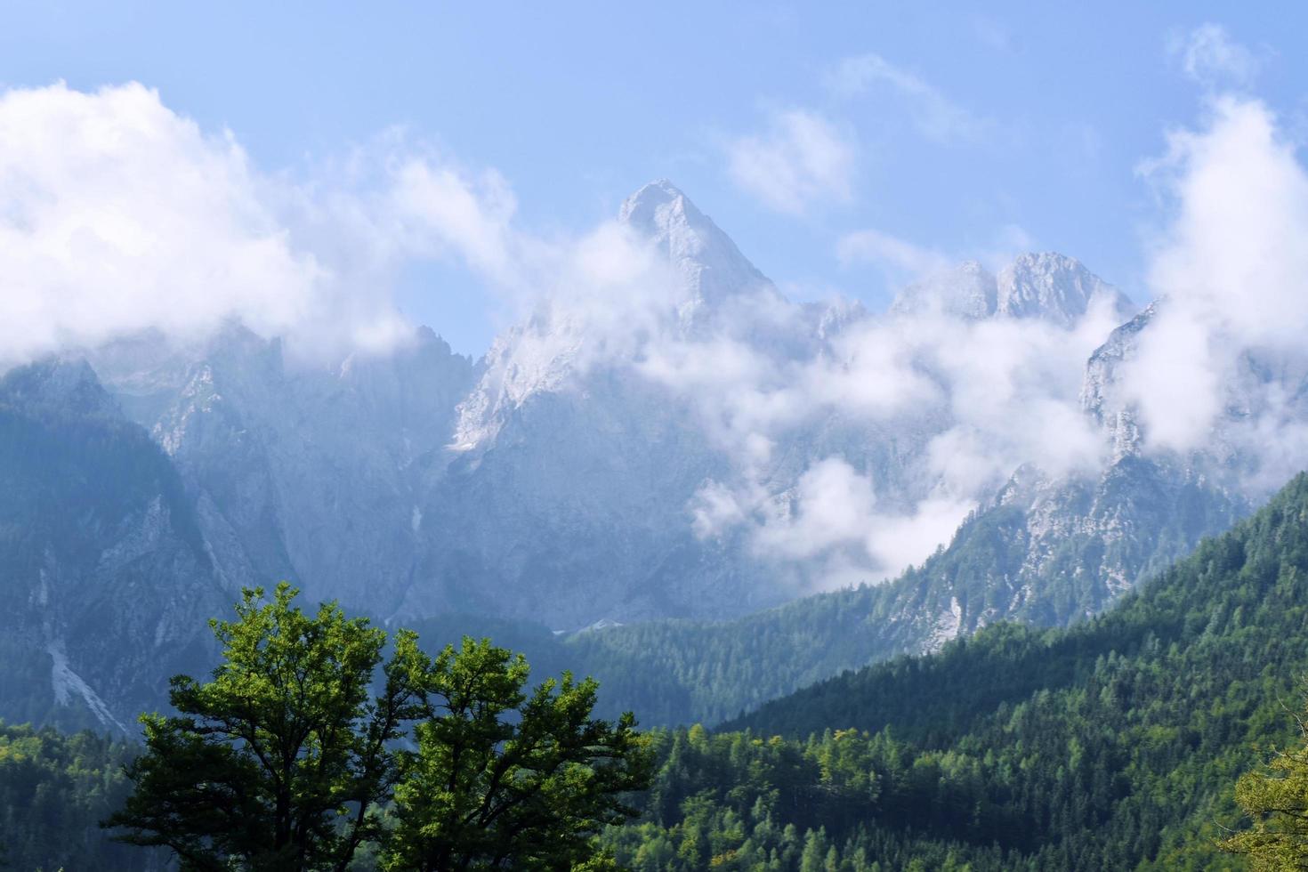 alpina bergslandskap foto