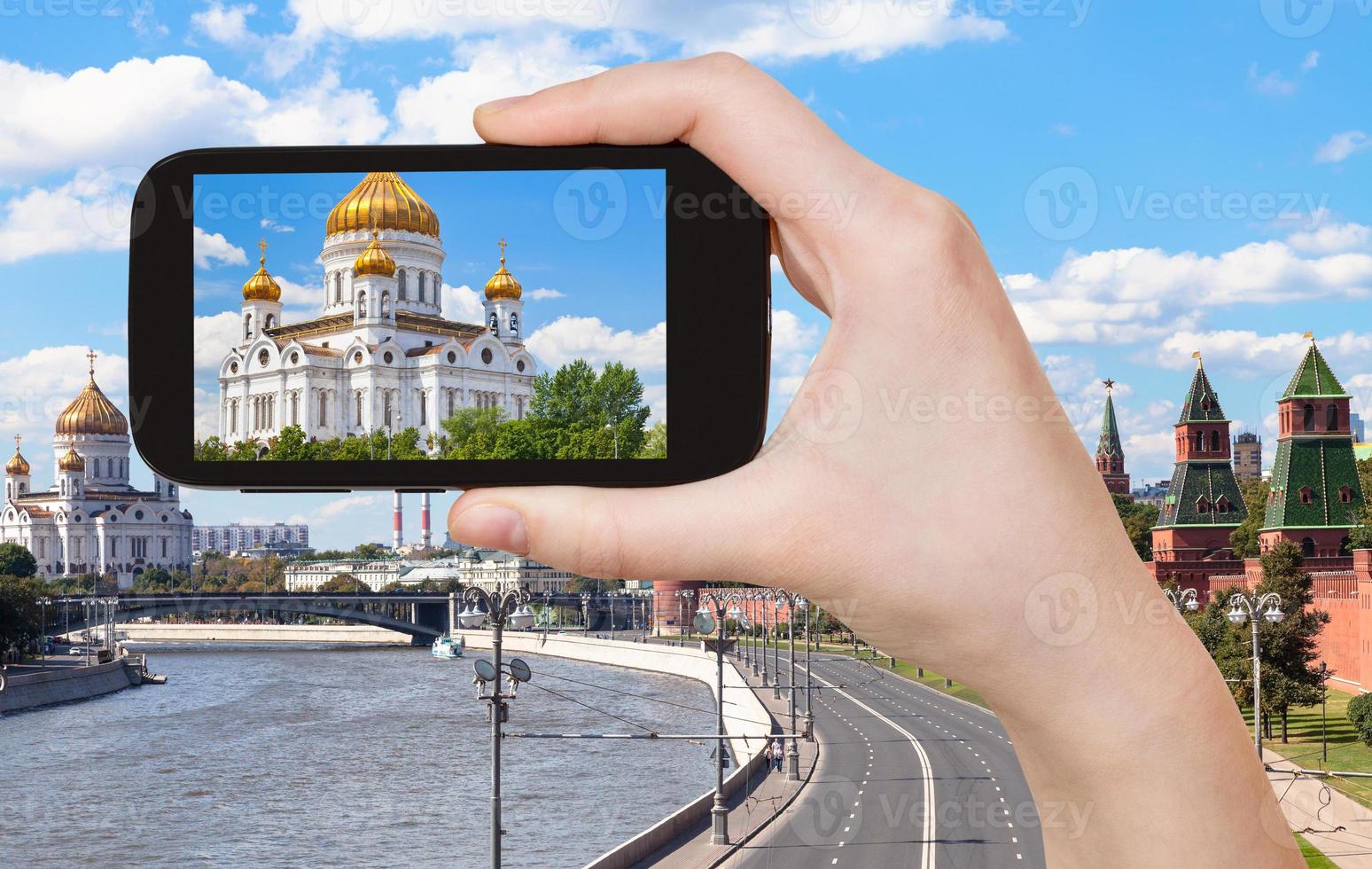 katedralen av Kristus Frälsaren, Moskva foto