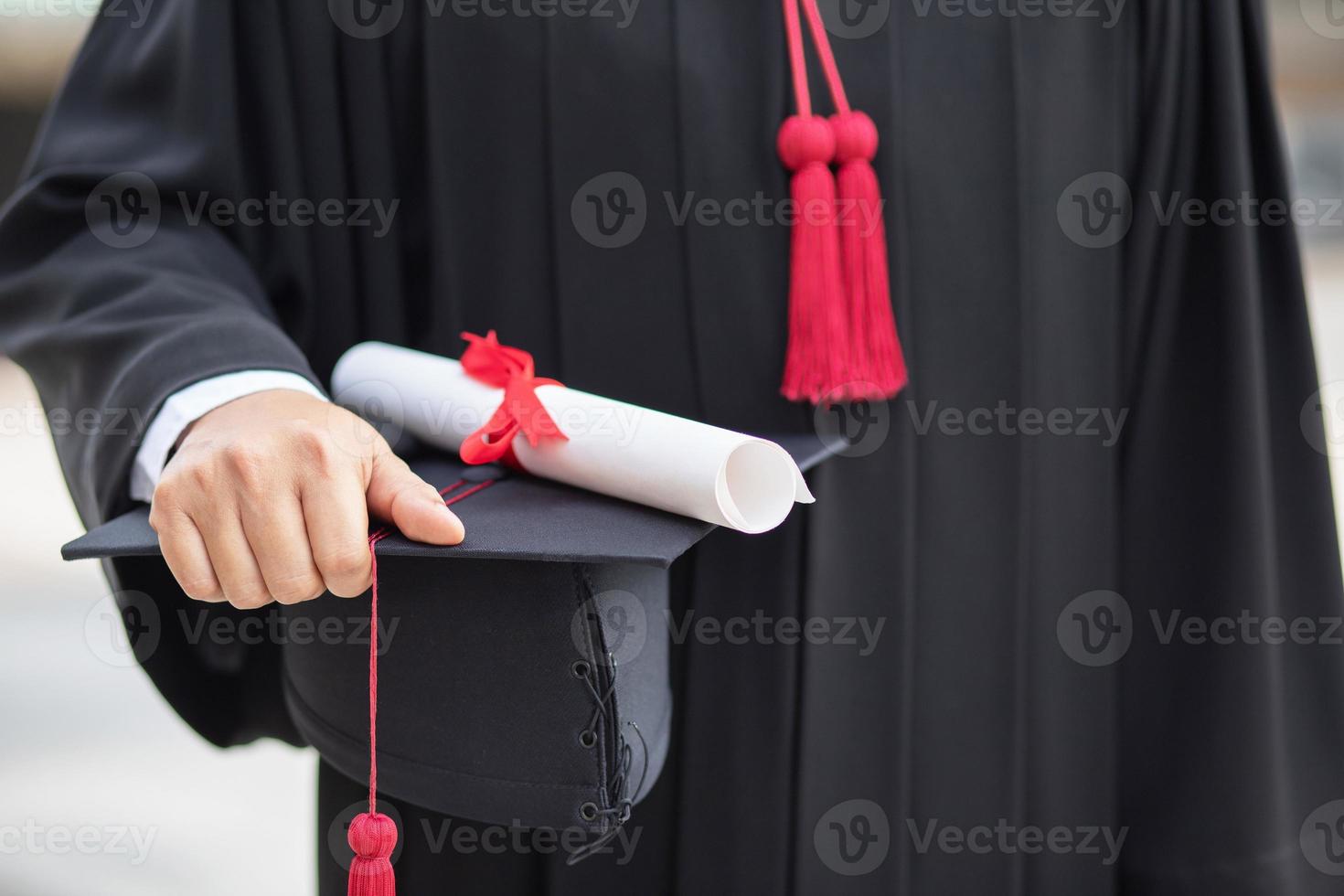 gratulera de examen på de universitet foto