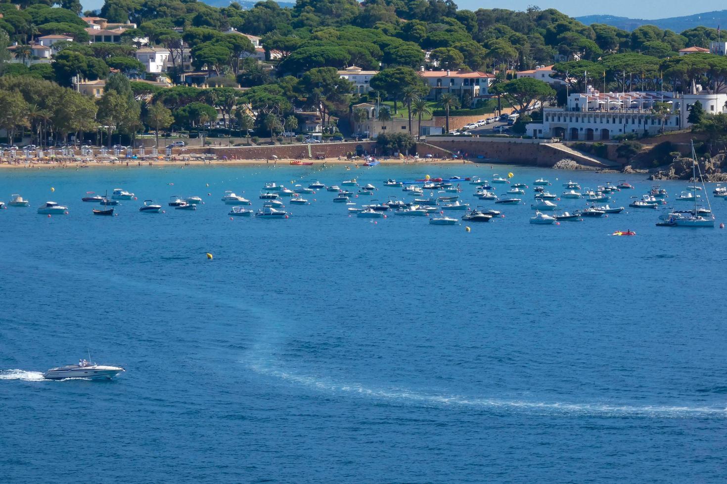 visningar av de costa brava på de medelhavs hav, Katalonien, Spanien foto