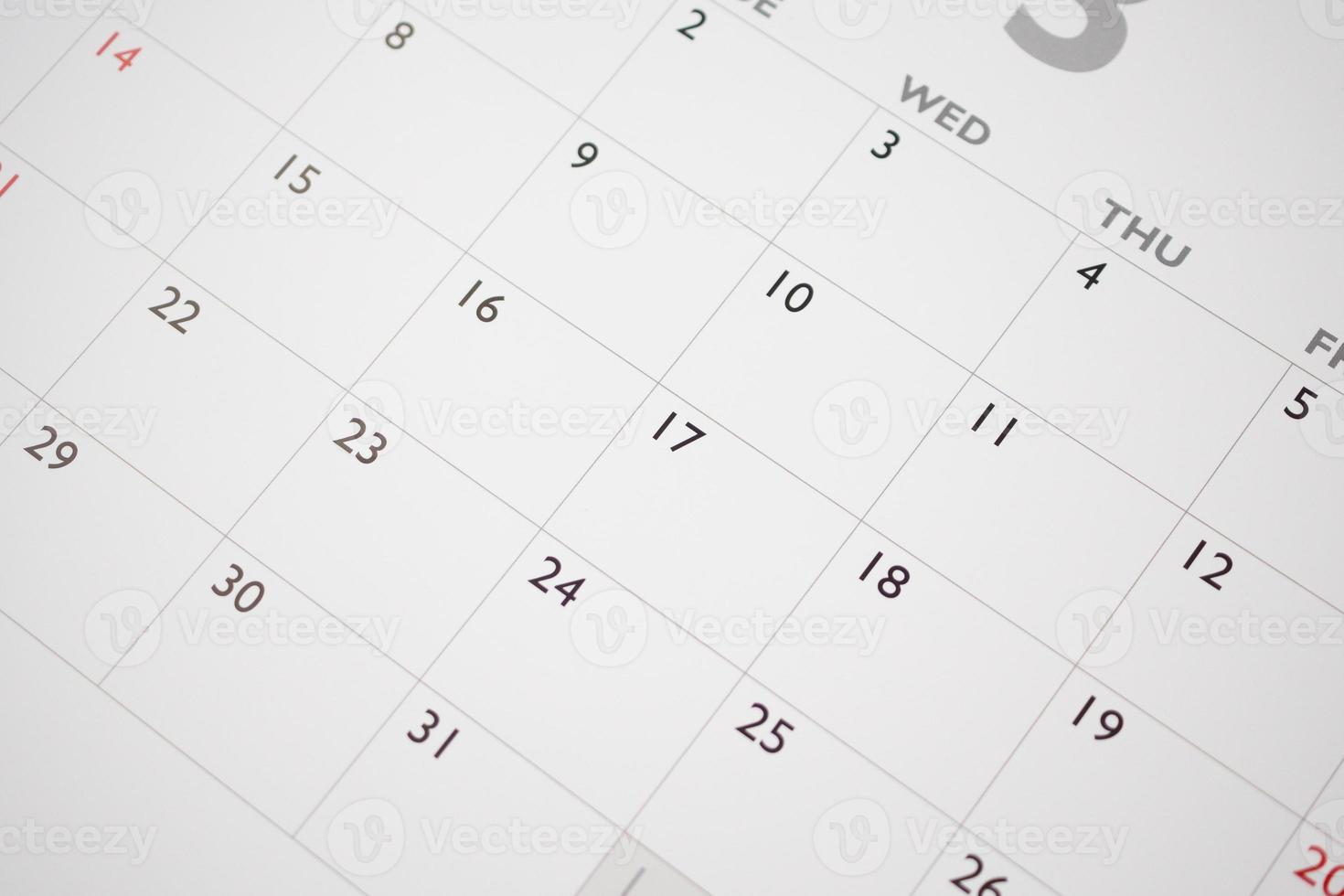 kalender sida datum bakgrund företag planera utnämning möte begrepp foto