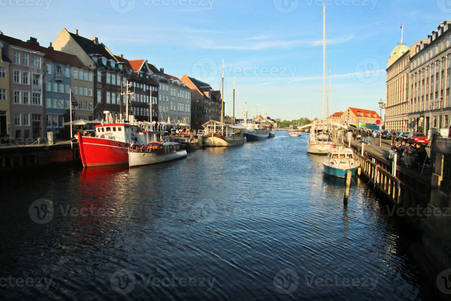 en se av köpenhamn i Danmark foto