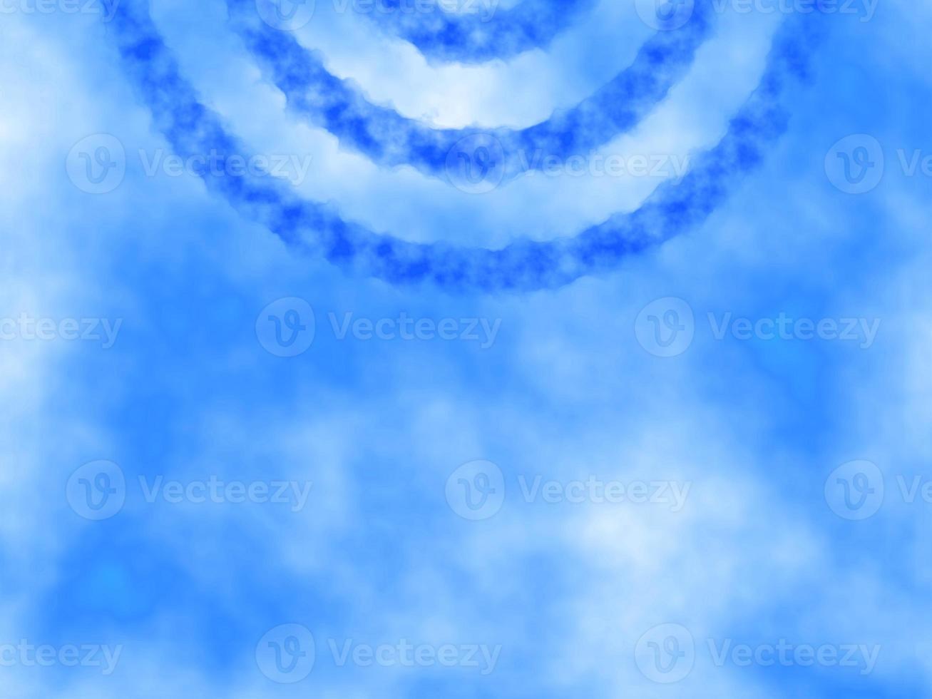 blå vattenfärg spiral mönster bakgrund foto