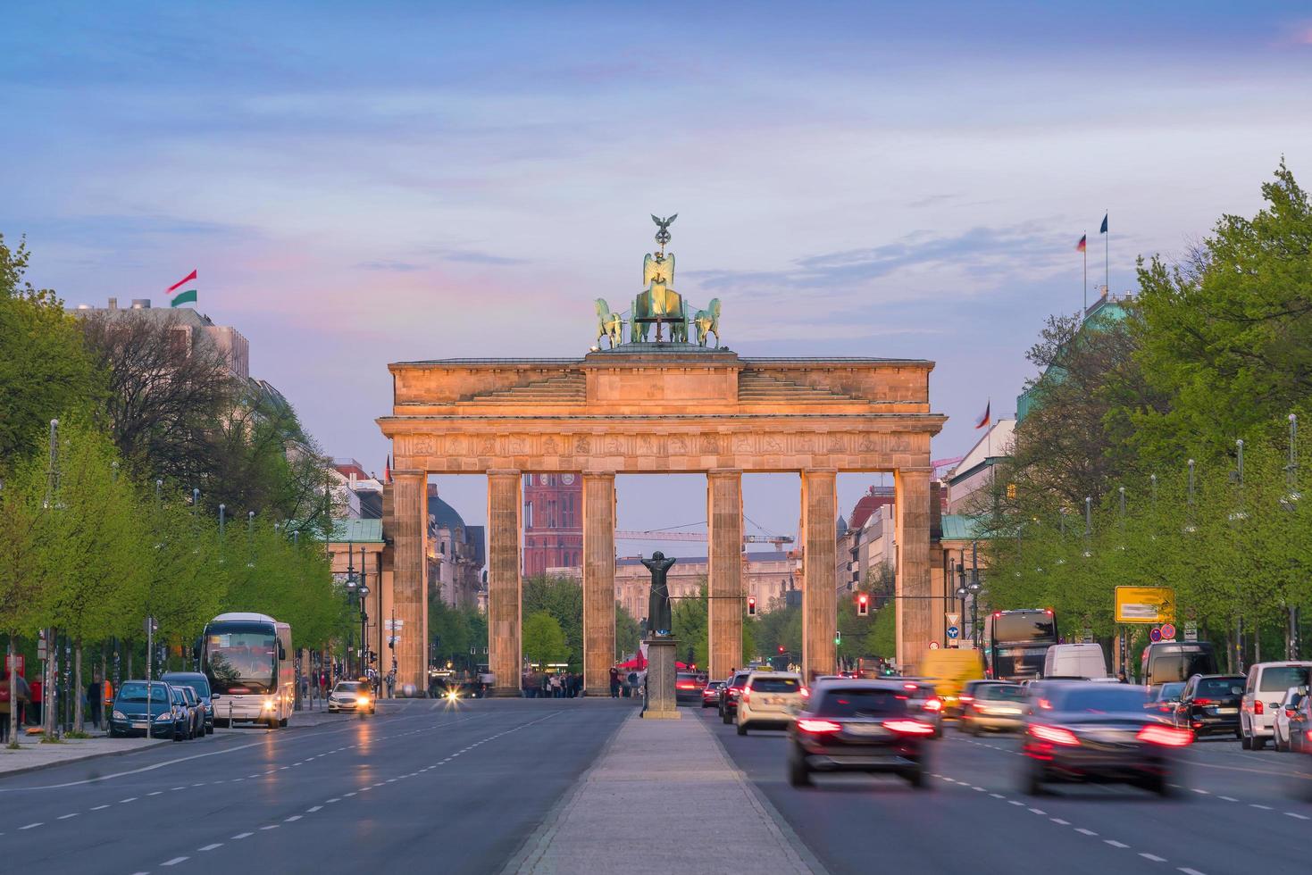 Brandenburger Tor i Berlin foto